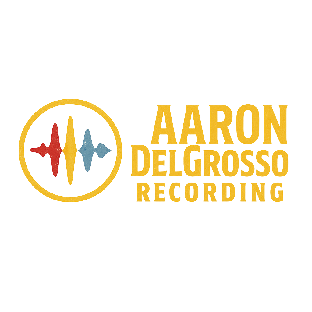 Aaron DelGrosso Recording Logo